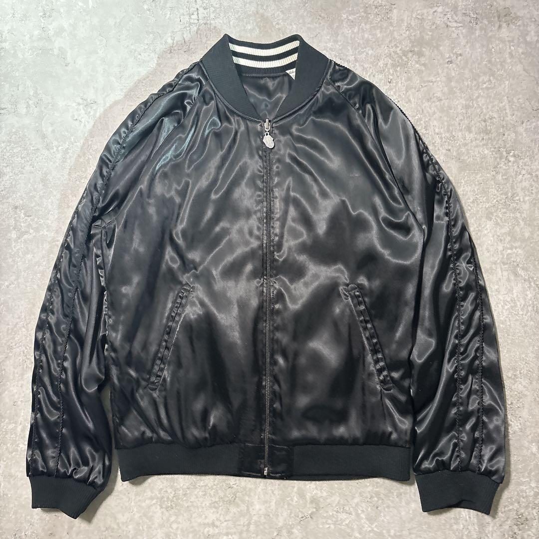 5 ジャックローズ×ローリングストーンズ 刺繍 スカジャン リバーシブル XL