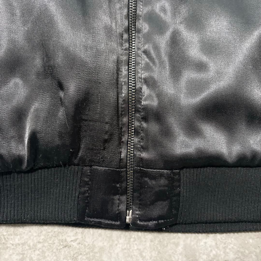 5 ジャックローズ×ローリングストーンズ 刺繍 スカジャン リバーシブル XL