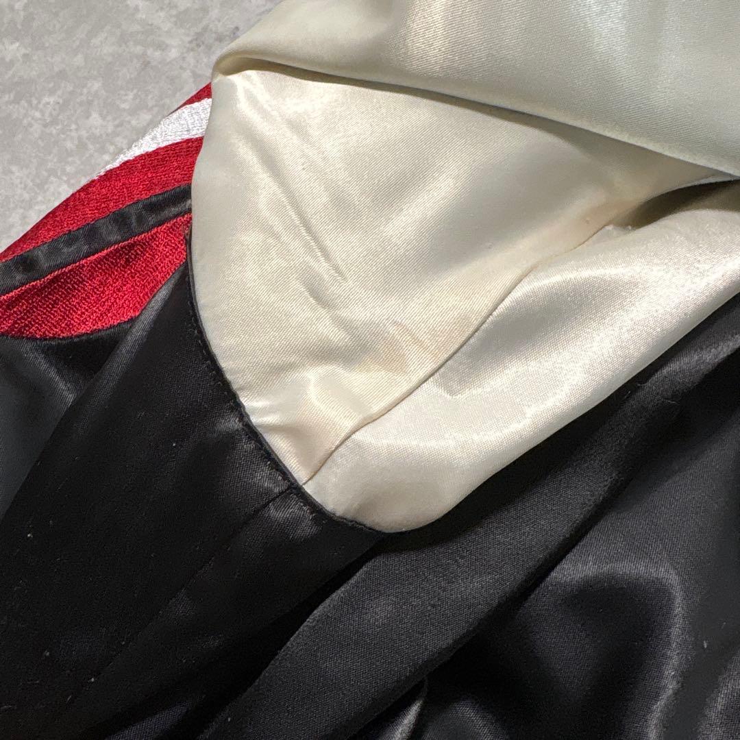 5 ジャックローズ×ローリングストーンズ 刺繍 スカジャン リバーシブル XL