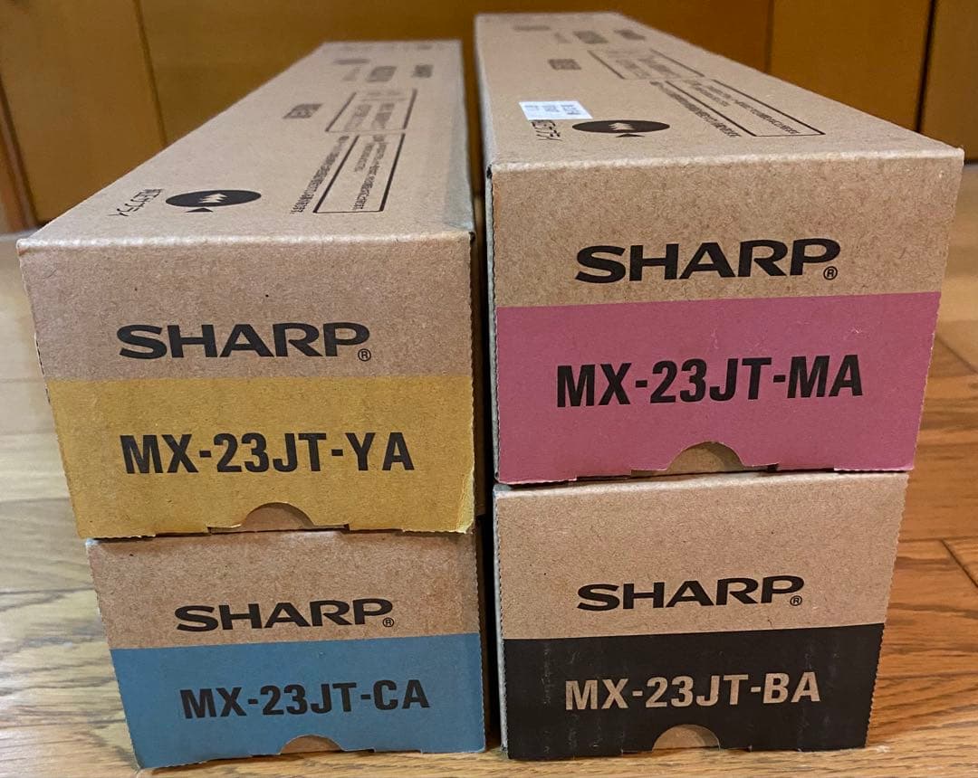 24時間以内発送⭐️SHARP複合機 メーカー純正トナー MX23JT 4色セット