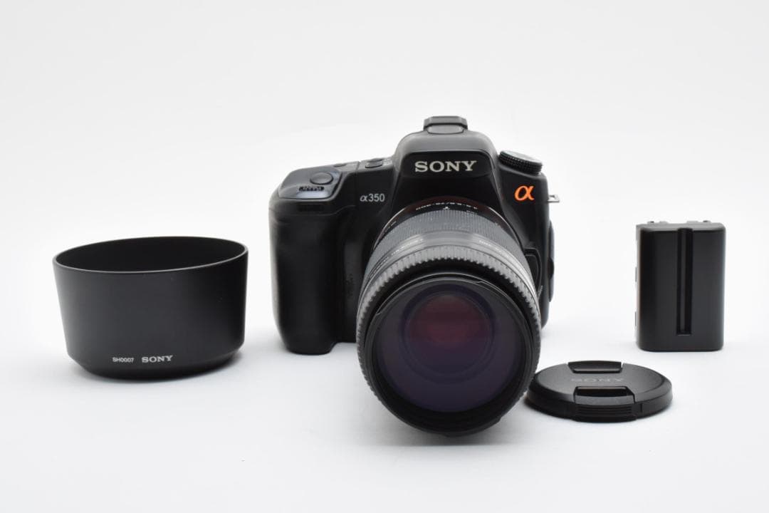 純正レンズセット SONY ソニー α350 +SAL75-300mm カメラ