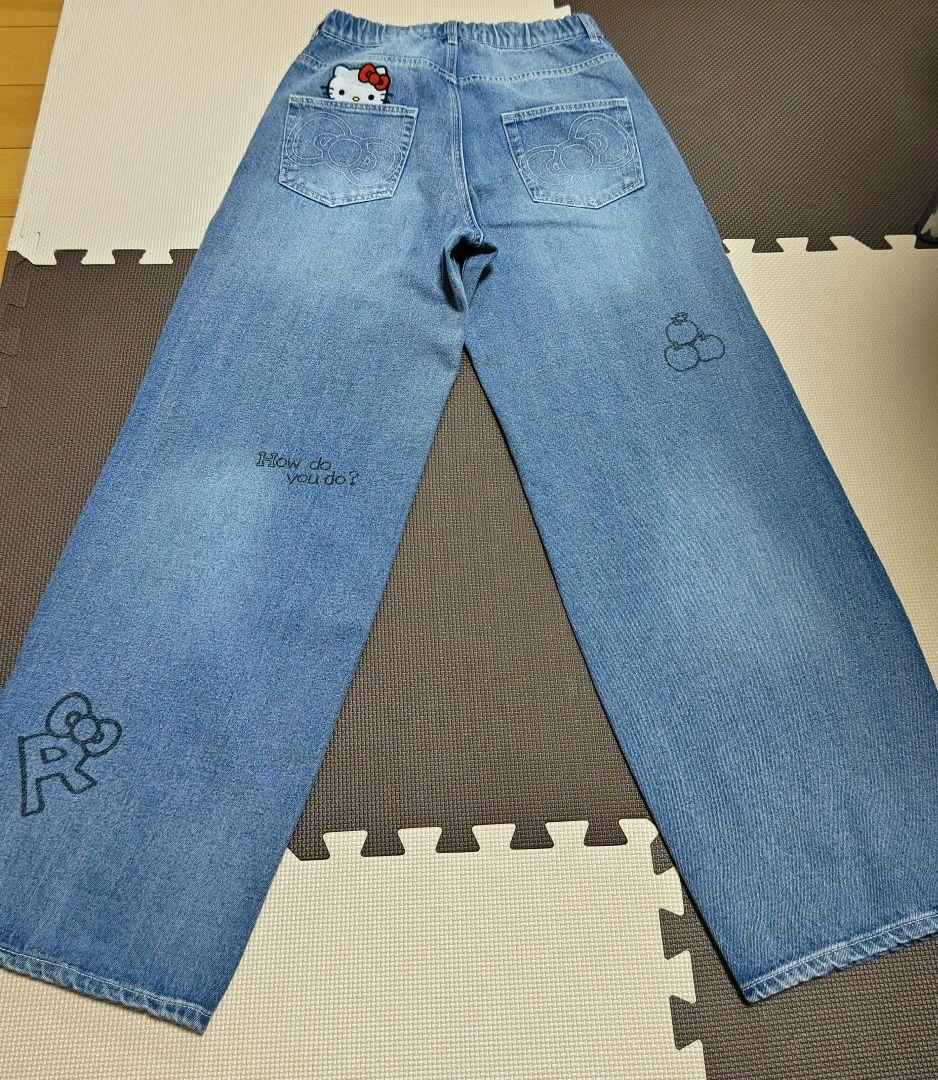 RODEO CROWNS WIDE BOWL サンリオ キティパンツ