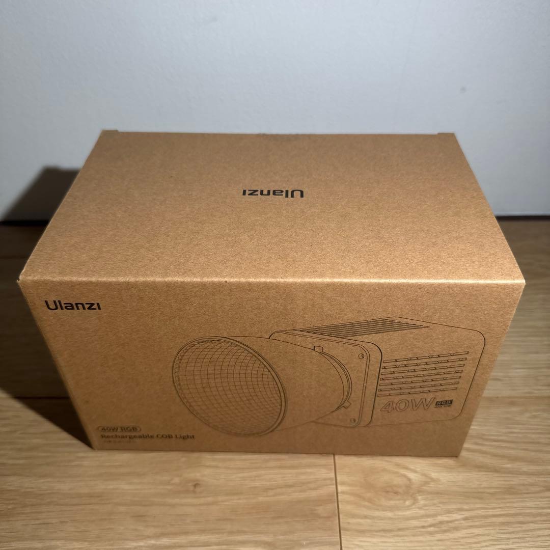 Ulanzi L024 40W RGB COB撮影用ライト八角形ソフトボックス付