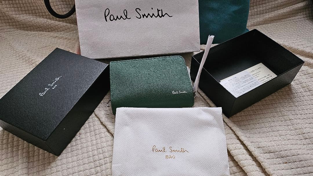 新品 袋 タグ等全て有♡ポール・スミス キーケース&ケース◡̈本革