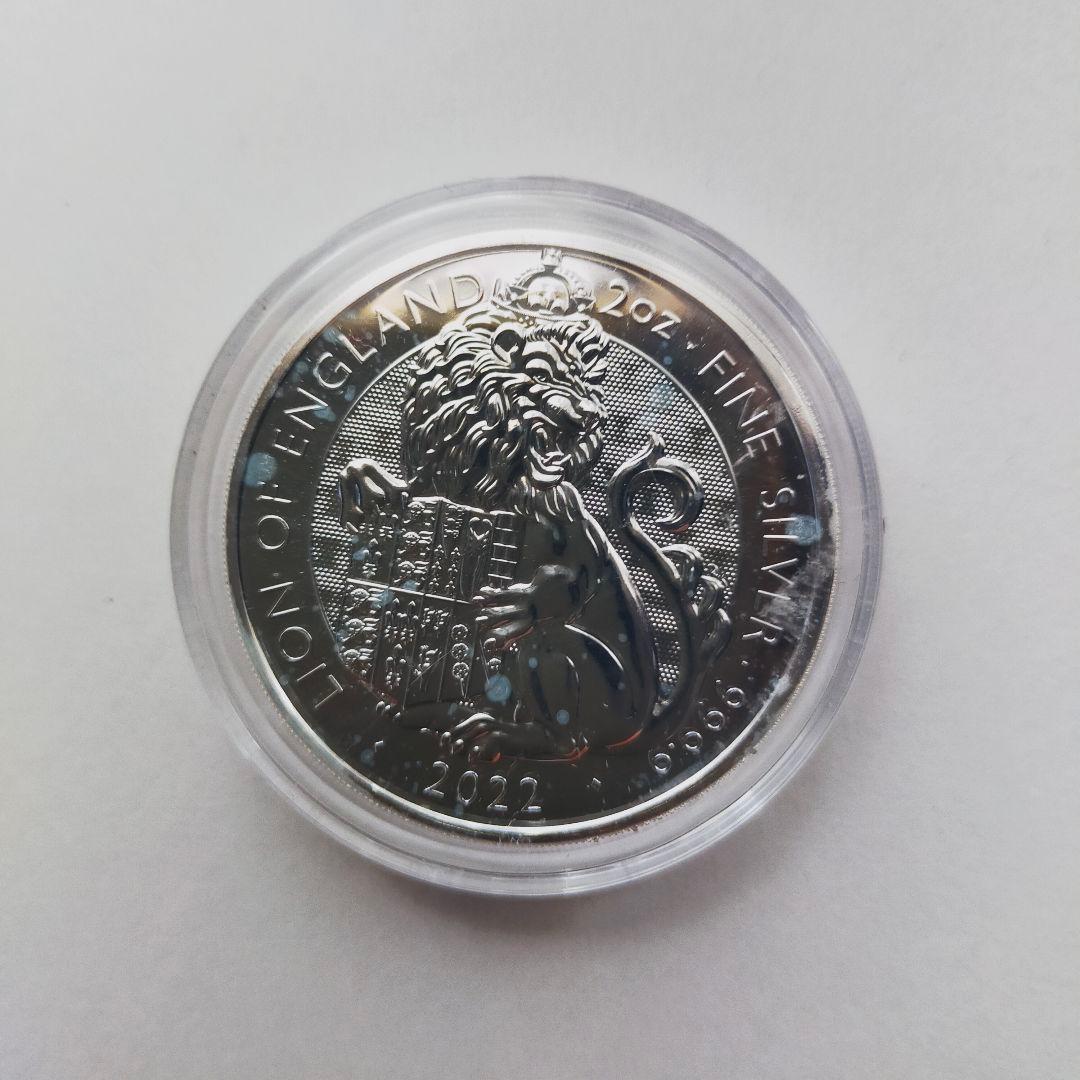2022年 2OZ ロイヤルチューダービースト銀貨