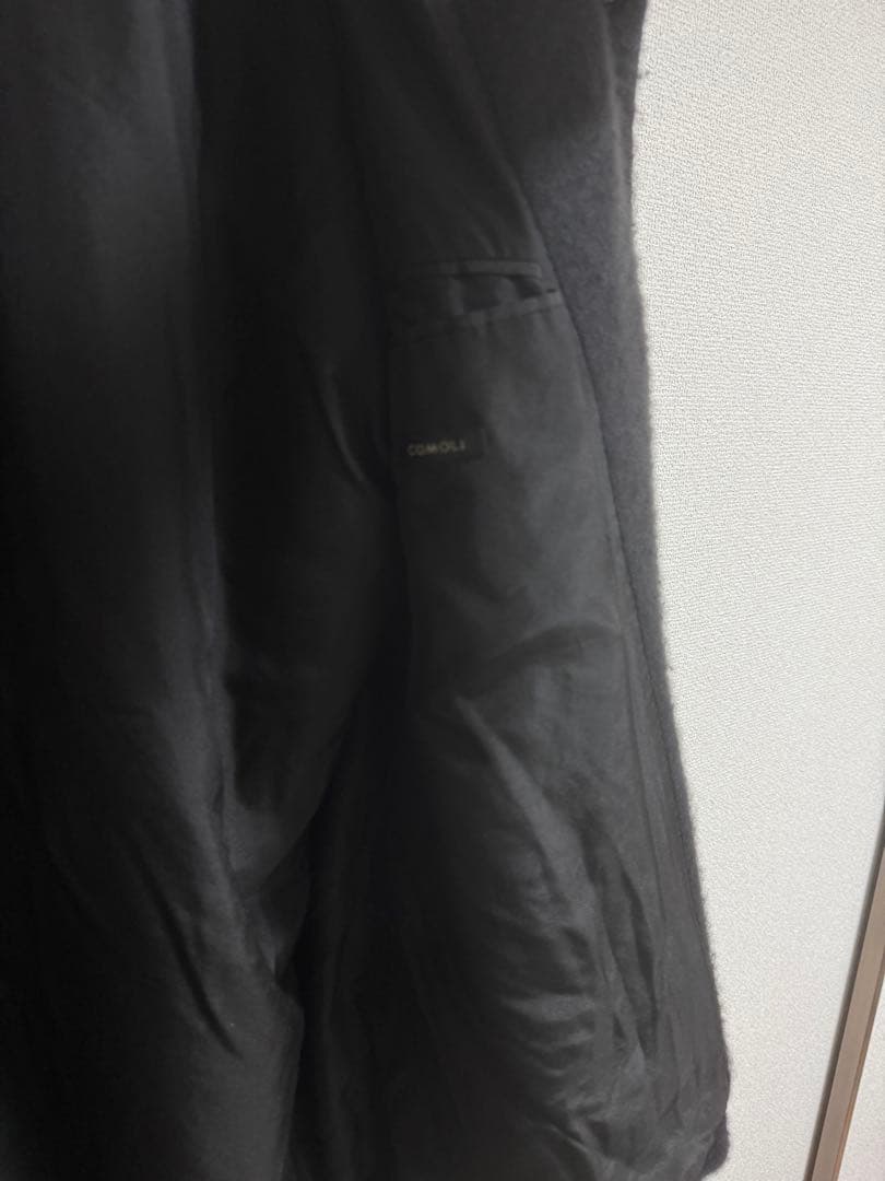 COMOLI 23aw カシミヤショールカラーコート 2
