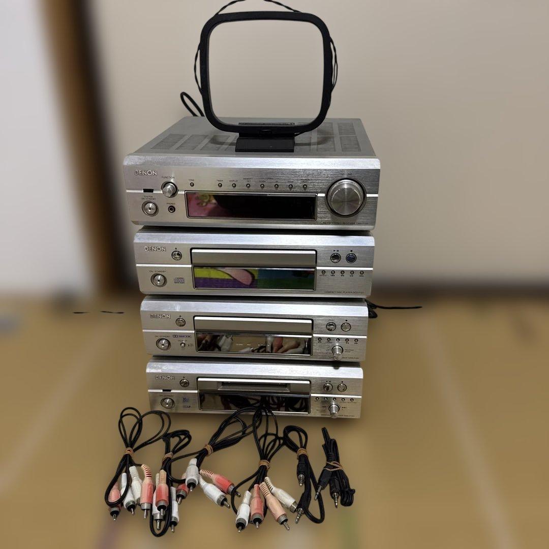 DENON DMD,DRA,DCD,DRR-F101 MDデッキ　MDプレイヤー