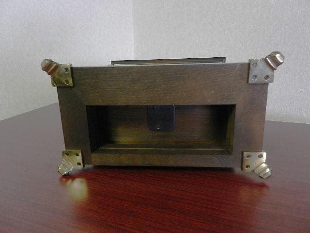 ドイツ「ＭＡＵＴＨＥ」社ゼンマイ式置時計（１５分ウエストミンスターチャイム）