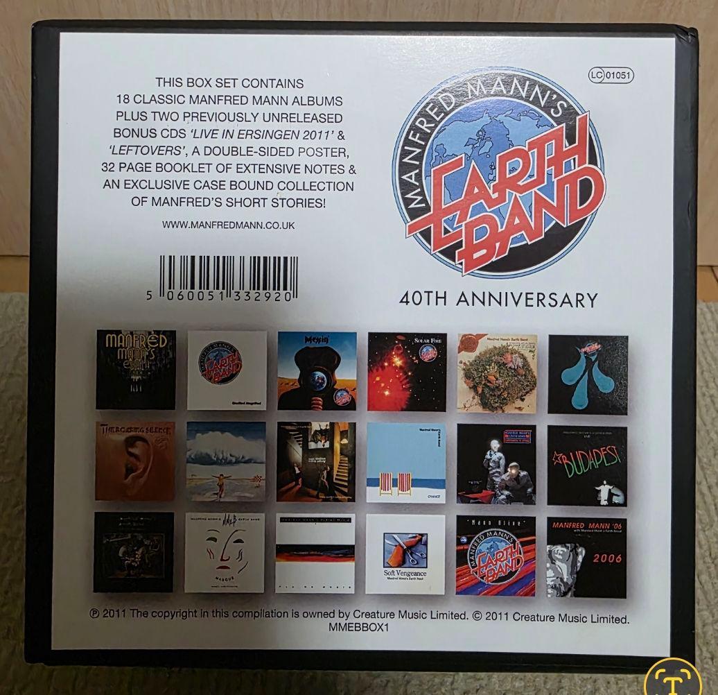 【21枚組】マンフレッド・マンズ・アース・バンド/40th アニヴァーサリー