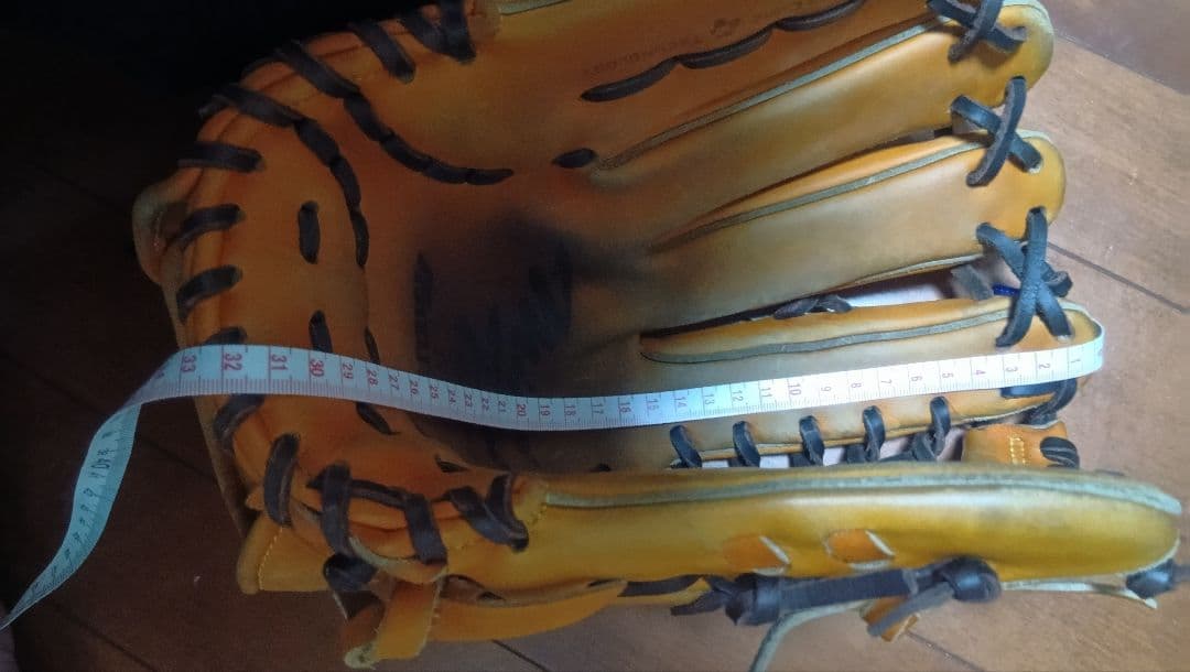 ミズノ　Mizuno 硬式外野　グラブ　キップレザー　型付済み