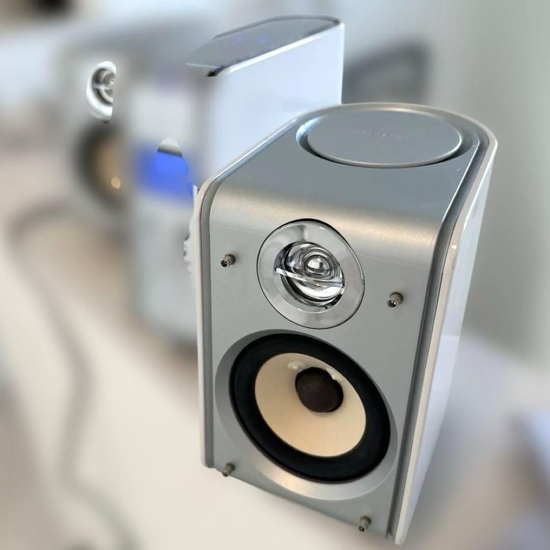 【極美品DE完動品】SONY MD CDミニコンポ LAM-Z05 ホワイト！