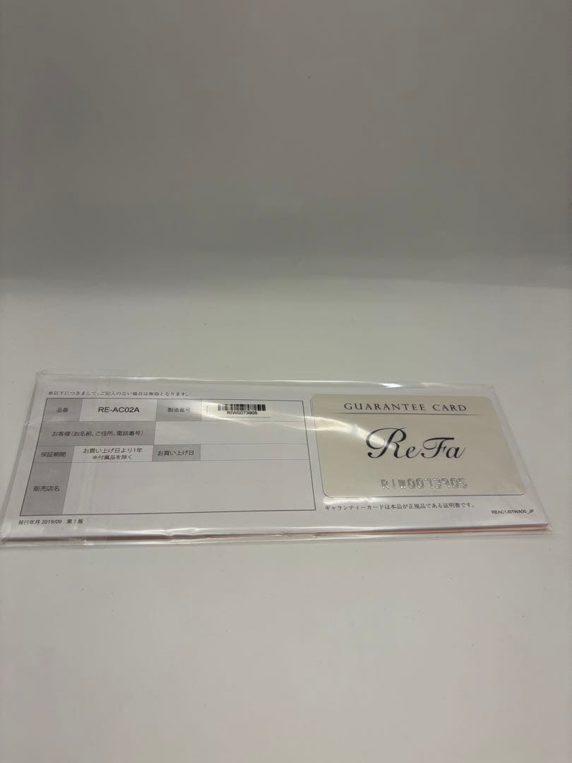 ReFa ストレートヘアアイロン ホワイト/ブラック