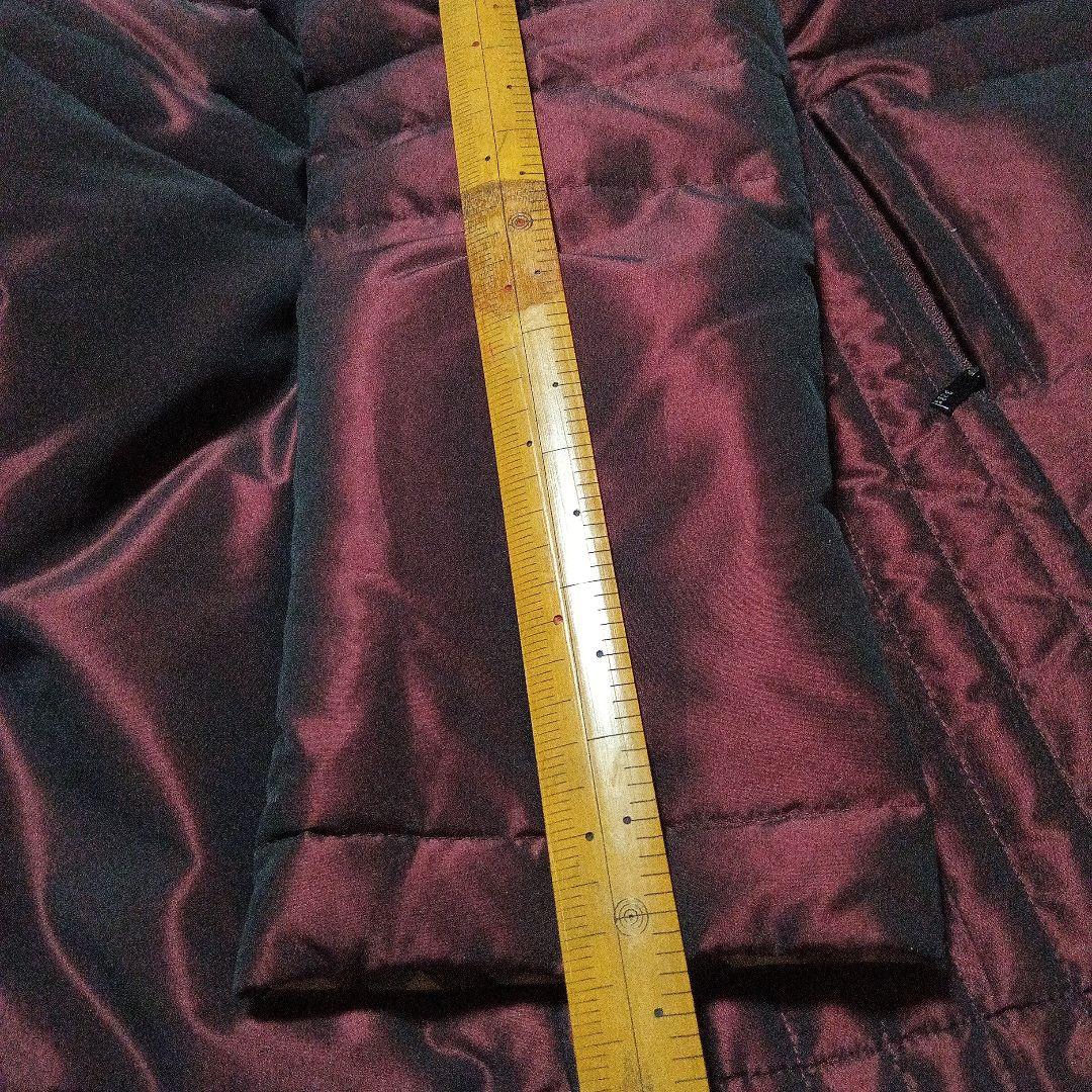 お値下げ致します！ダックスダウンコート渋いワインレッドの色合いです！