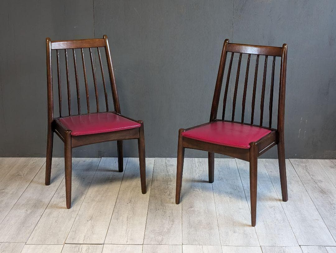 KOSUGA コスガ　レトロ　オールド　ウィンザーチェア　ビンテージ　2脚　nz