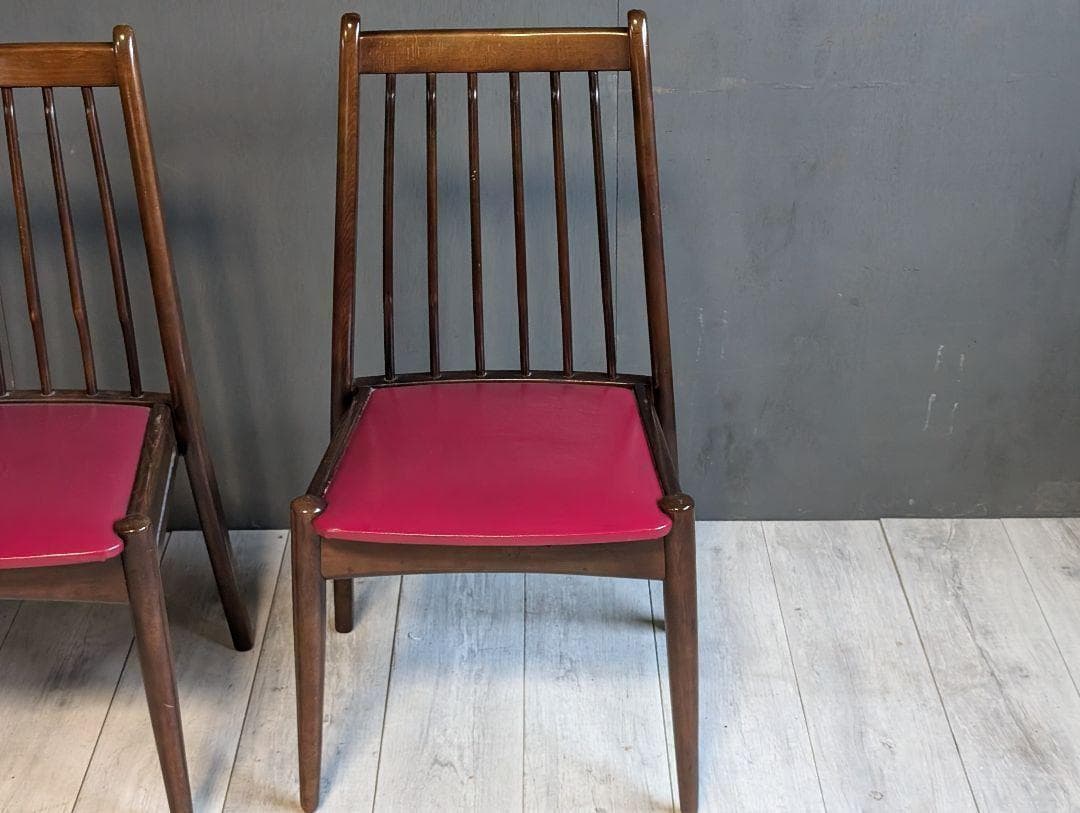 KOSUGA コスガ　レトロ　オールド　ウィンザーチェア　ビンテージ　2脚　nz