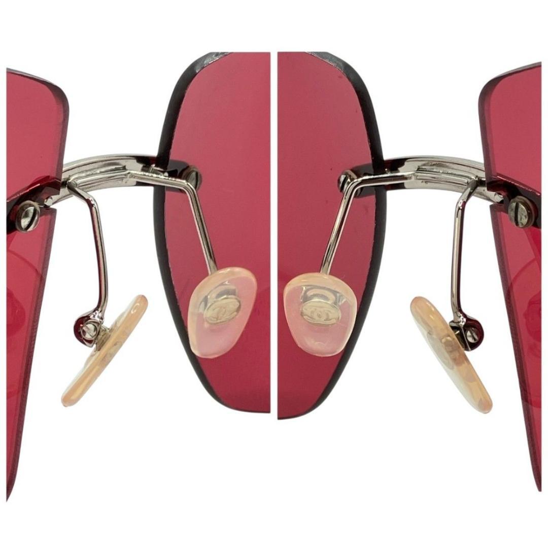 CHANELシャネル サングラス アイウェア リムレス　フレームレス ココマーク