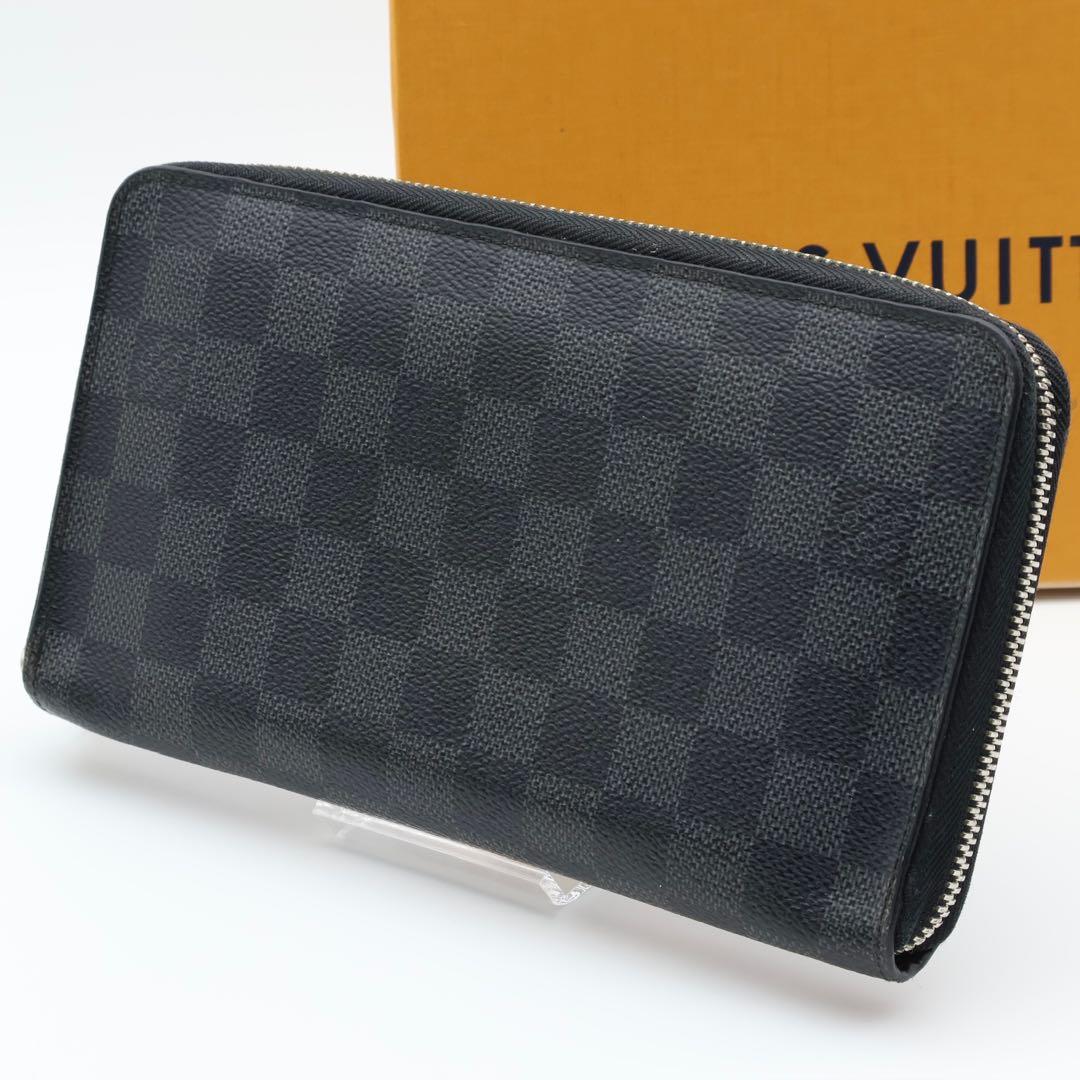 【限界価格】ルイヴィトン　ジッピーオーガナイザー　ダミエグラフィット　長財布　黒