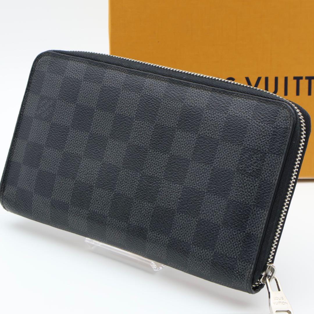 【限界価格】ルイヴィトン　ジッピーオーガナイザー　ダミエグラフィット　長財布　黒