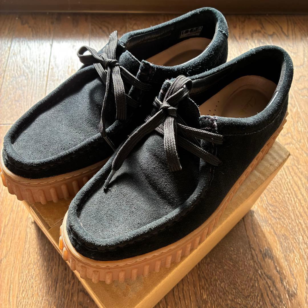 Clarks クラークス トーヒルビー ブラック　23.5cm