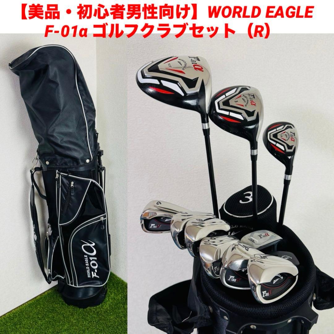 【美品・初心者男性向け】WORLD EAGLE F-01α ゴルフクラブセット