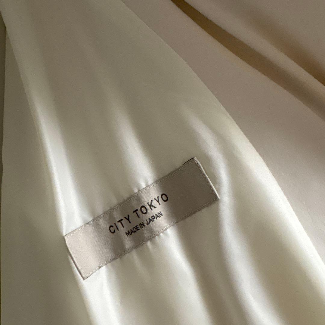 CITY TOKYO ホワイト ダウンジャケット オーバーサイズ 2