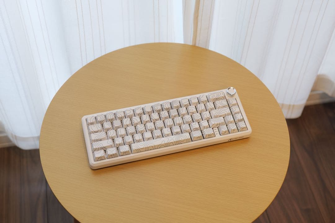 【極美品】ATTACK SHARK X65 PRO HE 磁気軸 ホワイト