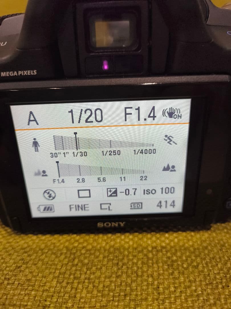 SONY α330 デジタル一眼レフカメラ SAL50F14