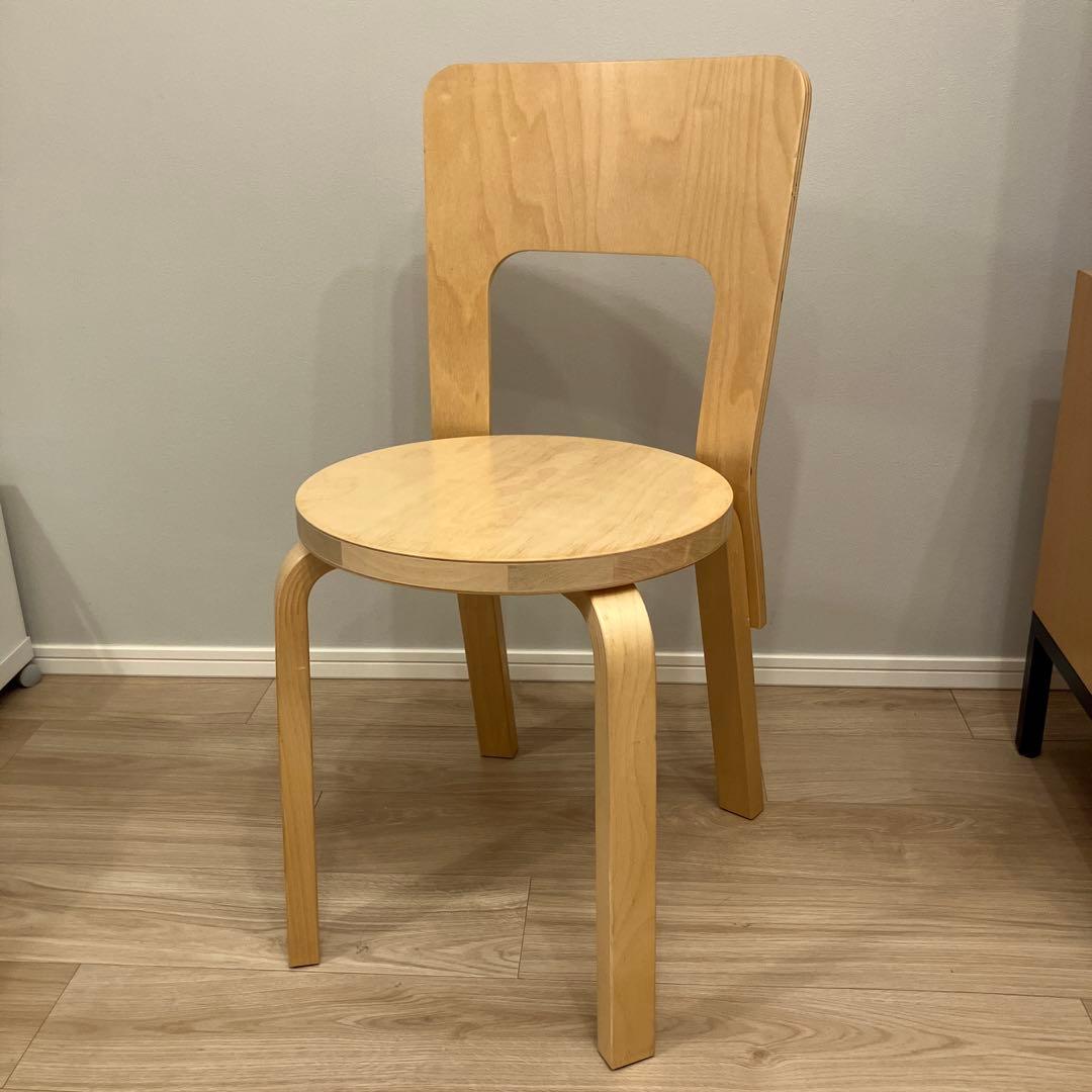 artek アルテック　チェア66 ナチュラル ラッカー