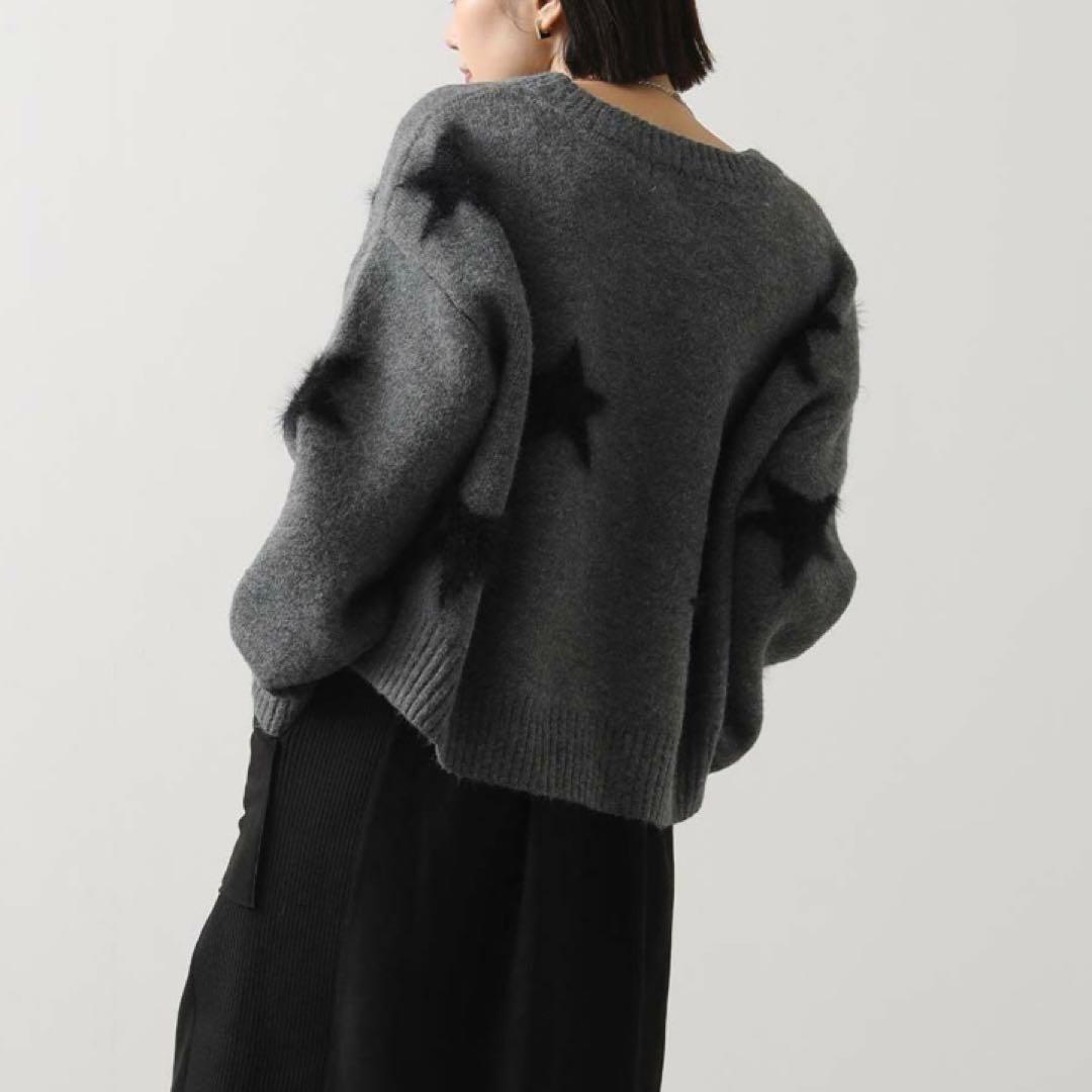 グレディブリリアン Greedy Brillian 星柄 ニット