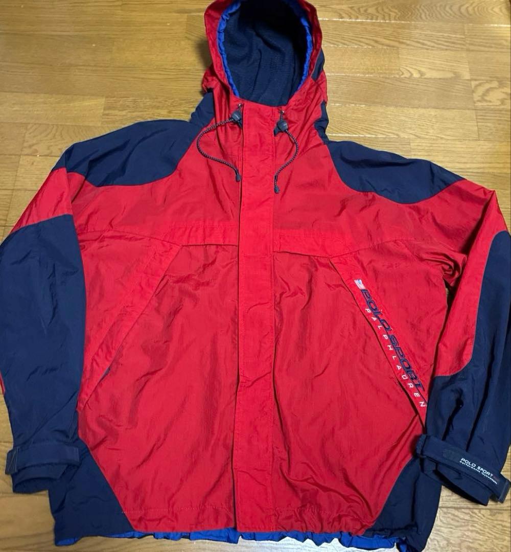 r*8様 90sビンテージ ラルフローレン POLO SPORT マウンテンパー