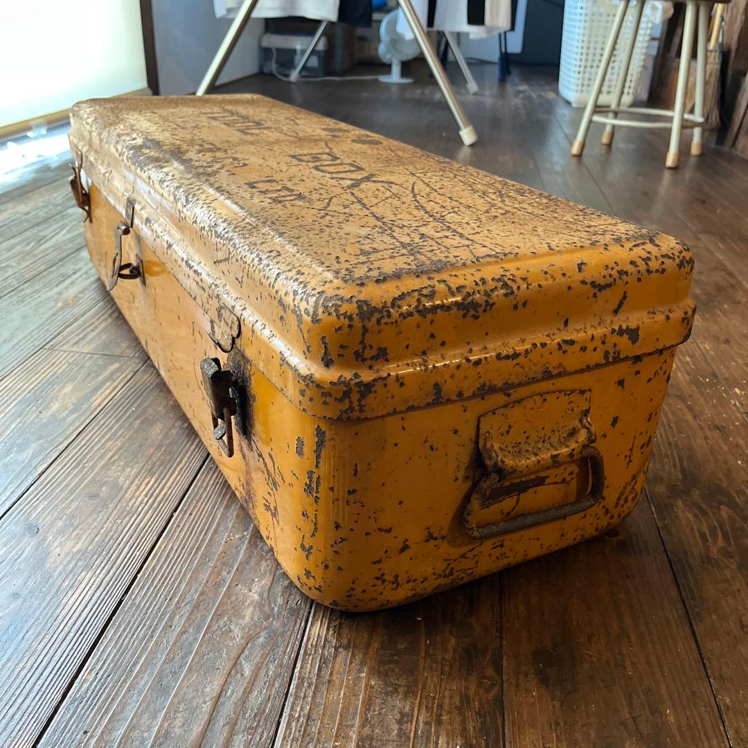 大型ツールボックス　工具箱道具箱スチールサビ