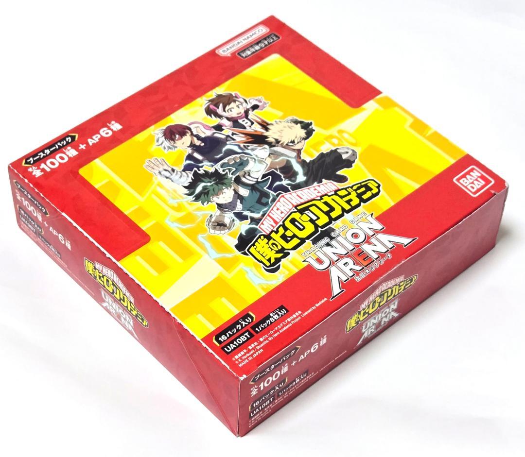 僕のヒーローアカデミア UNION ARENA 未開封 1 BOX