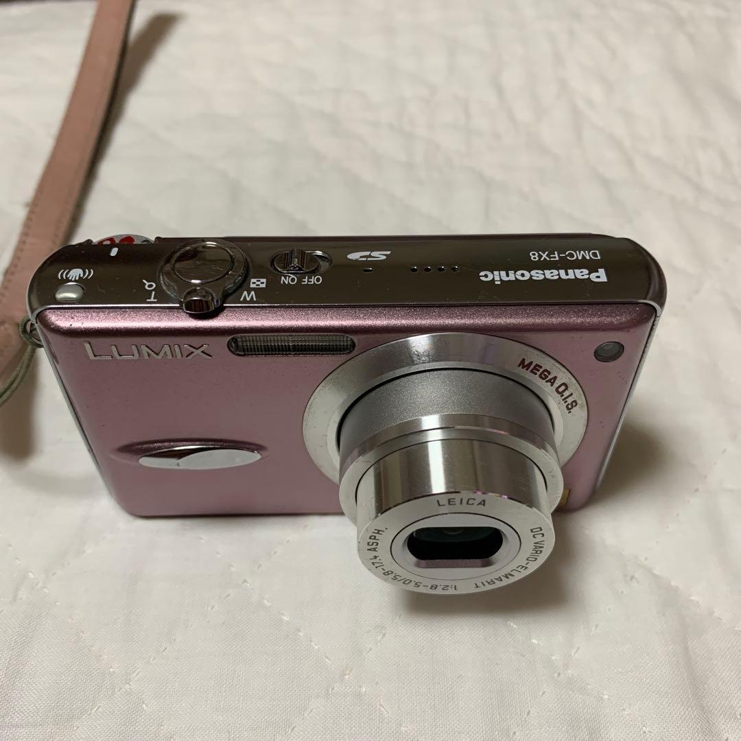 ☆Panasonic 【DMC-FX8 】ピンク コンパクトデジタルカメラ