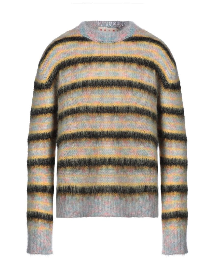MARNI ストライプモヘアジャンパー　ニット　44 期間限定最終値下げ