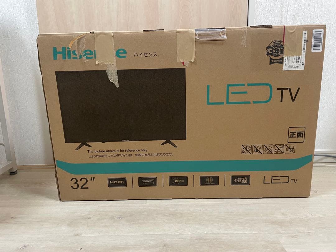 Hisense 32インチ LED TV 本体