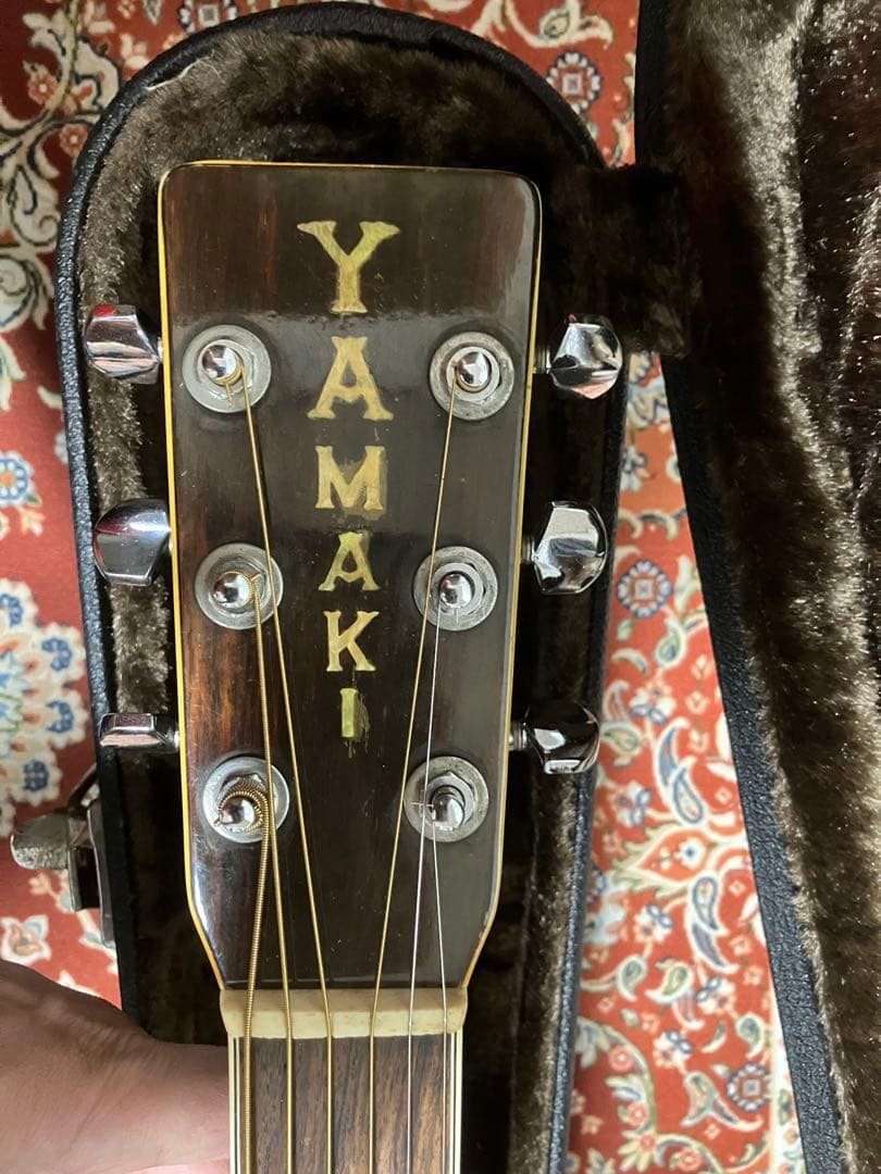 希少Yamaki 140 縦ロゴ アコースティックギター HC付き