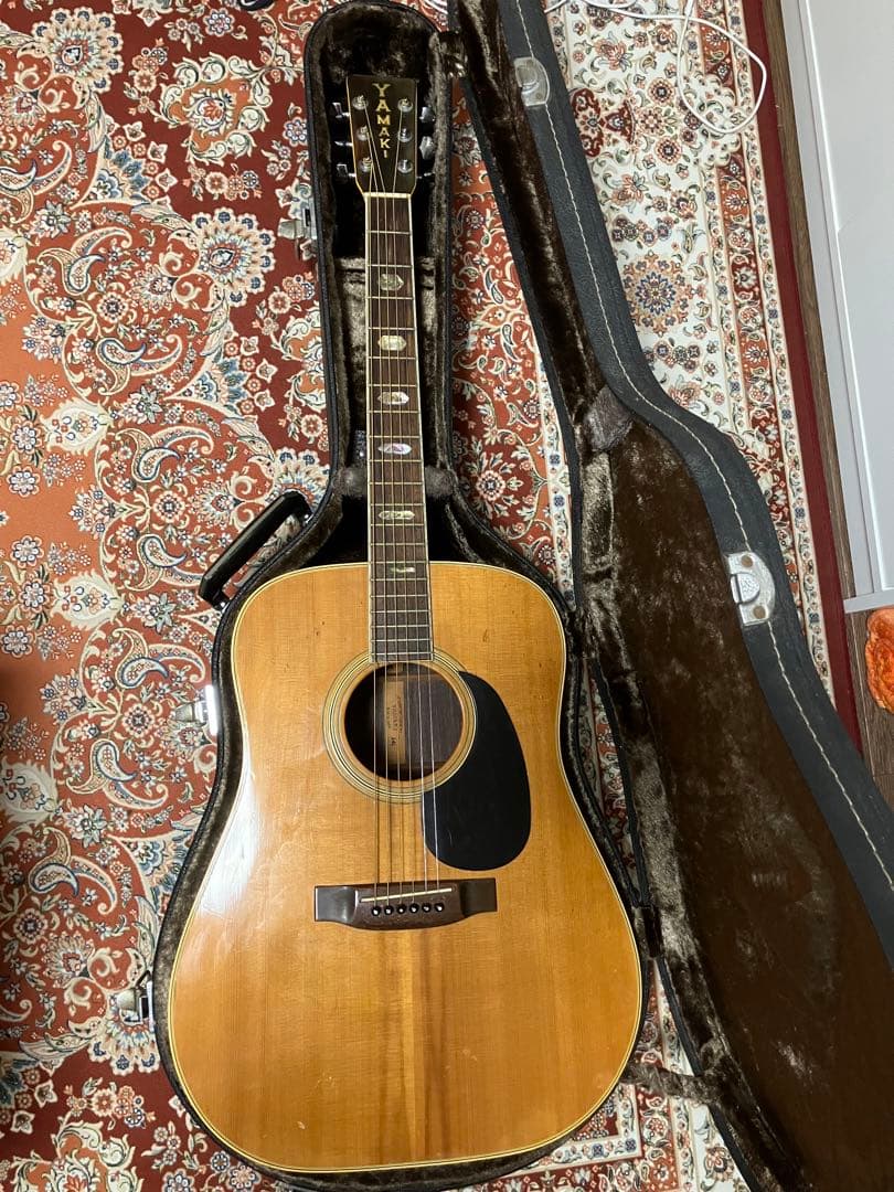 希少Yamaki 140 縦ロゴ アコースティックギター HC付き