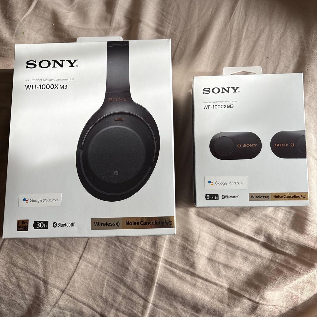 SONY ワイヤレスヘッドホンとワイヤレスイヤホン セット