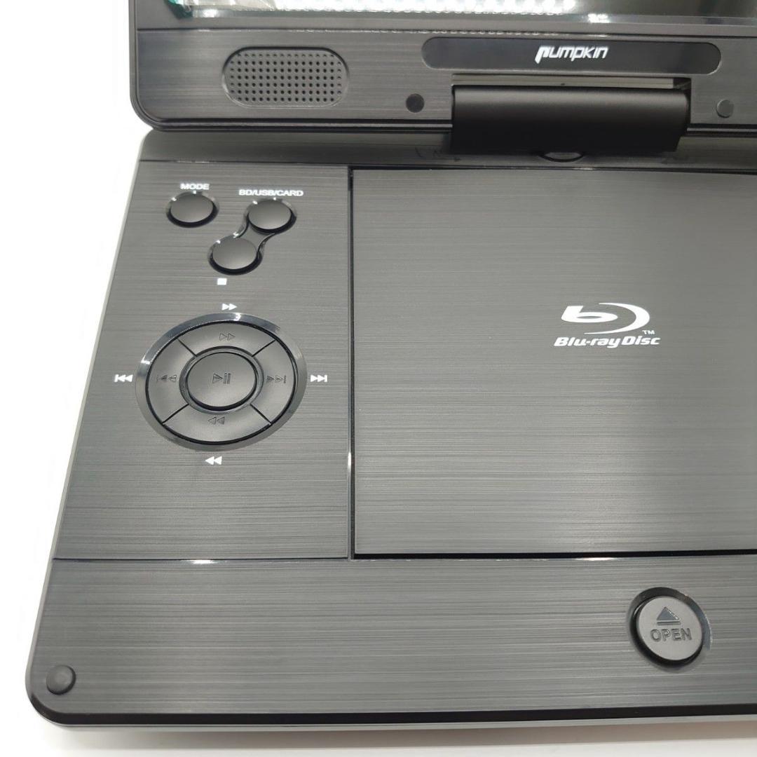 ポータブルブルーレイプレーヤー pb1221b ブラック　ソフトケース付き