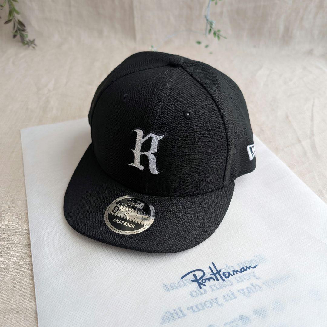 新品 9FIFTY スナップバックキャップ　ロンハーマン　ニューエラ ブラック