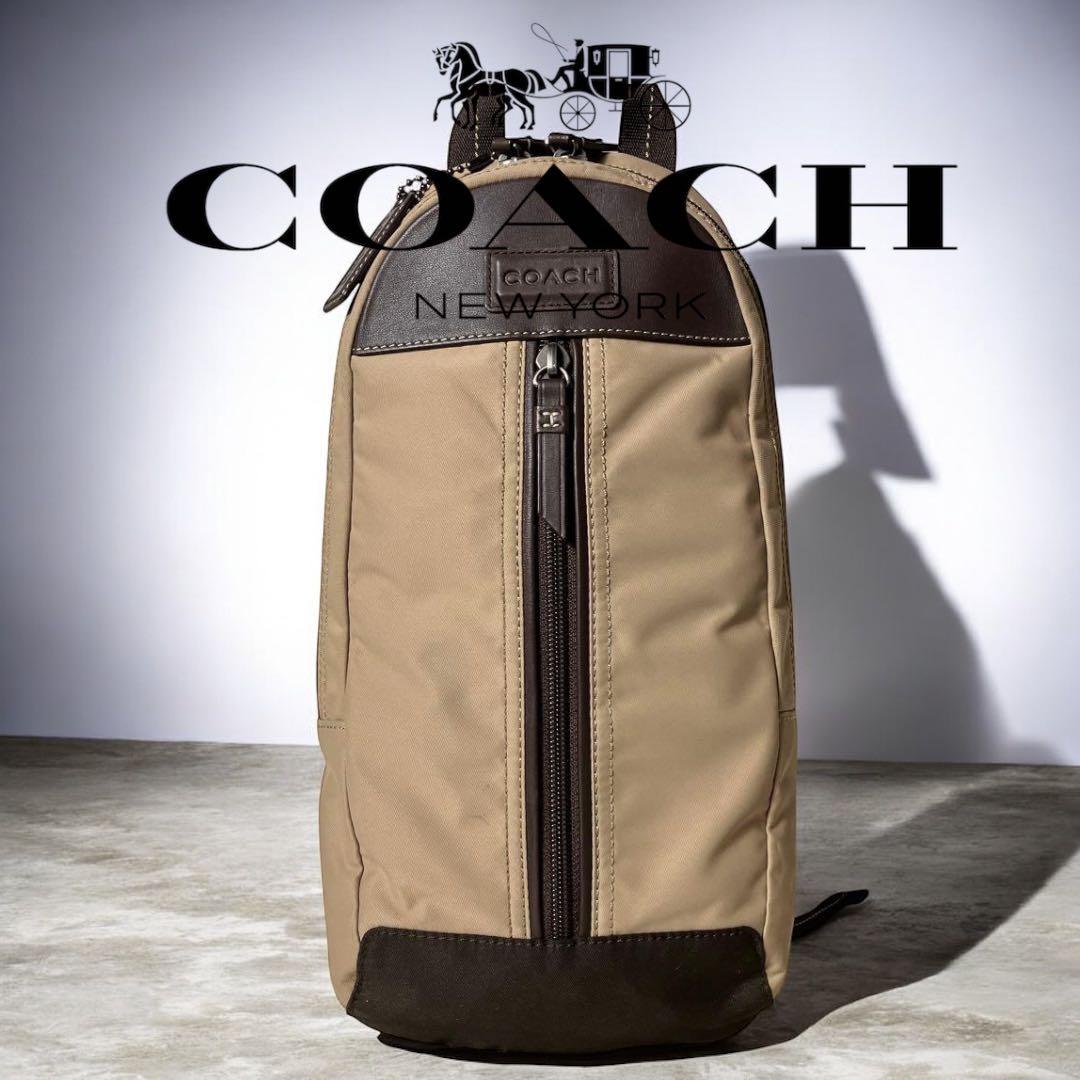 カ*ん様 ✨美品❤️COACH❤️F70692 ヴァリックナイロンスリングバッグ