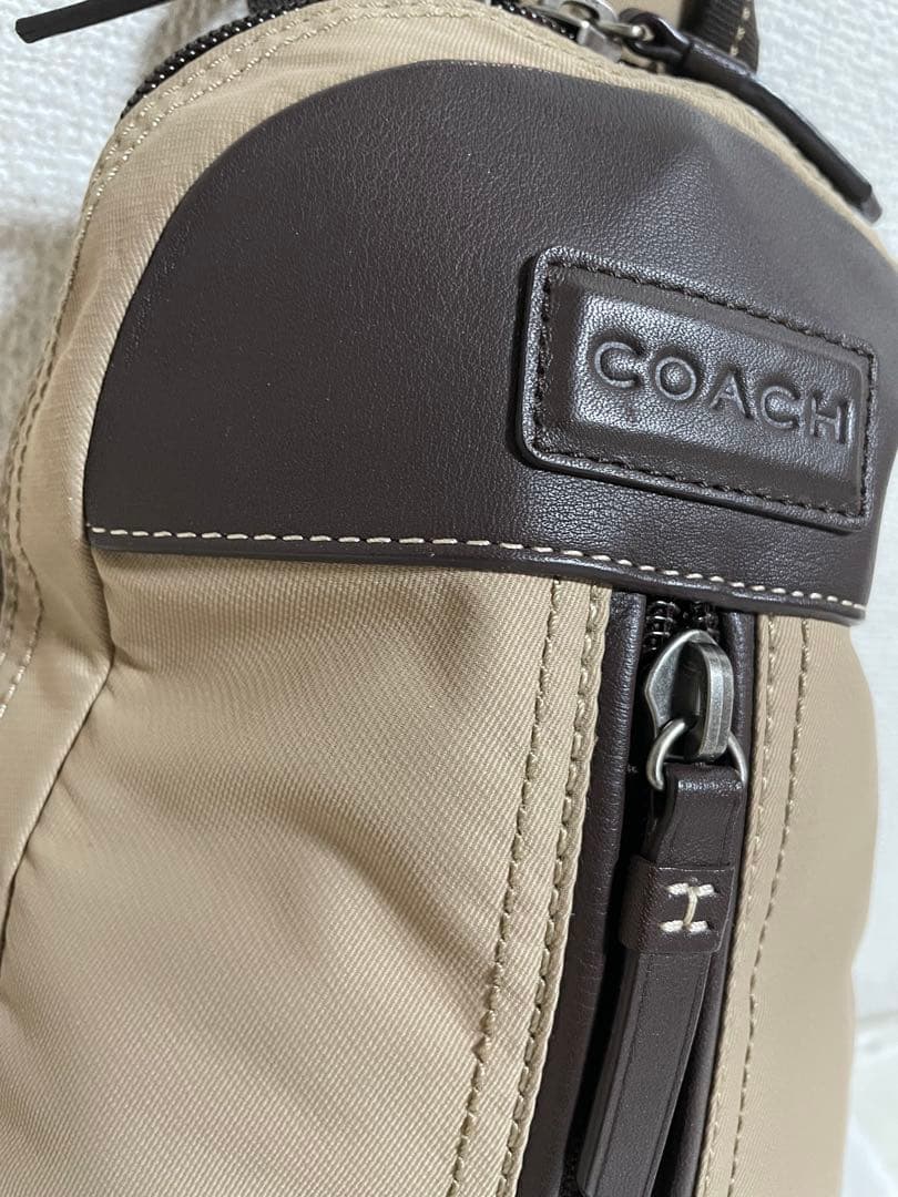 カ*ん様 ✨美品❤️COACH❤️F70692 ヴァリックナイロンスリングバッグ