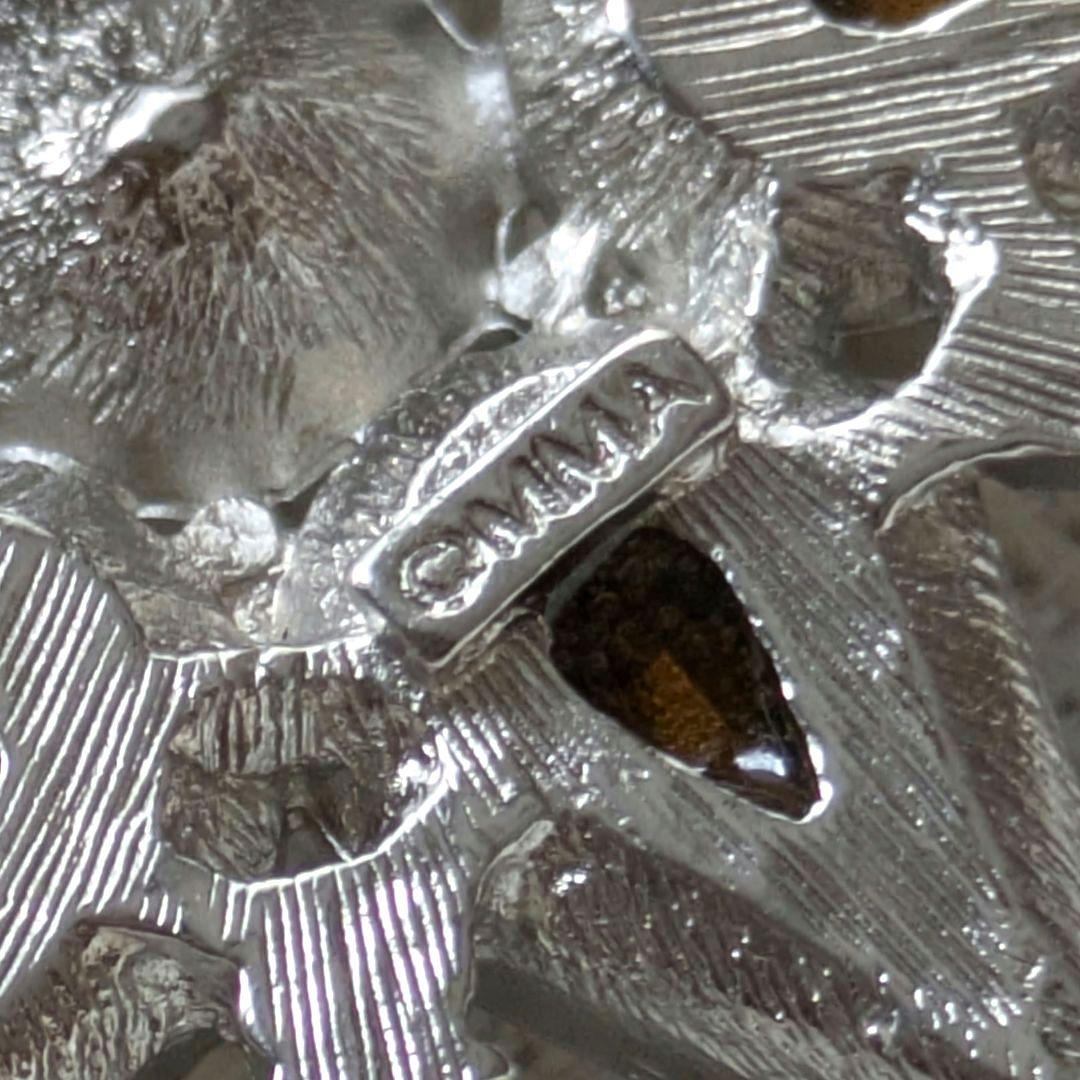 MMA メトロポリタン美術館 スノーフレーク ブローチ 雪の結晶 スワロフスキー