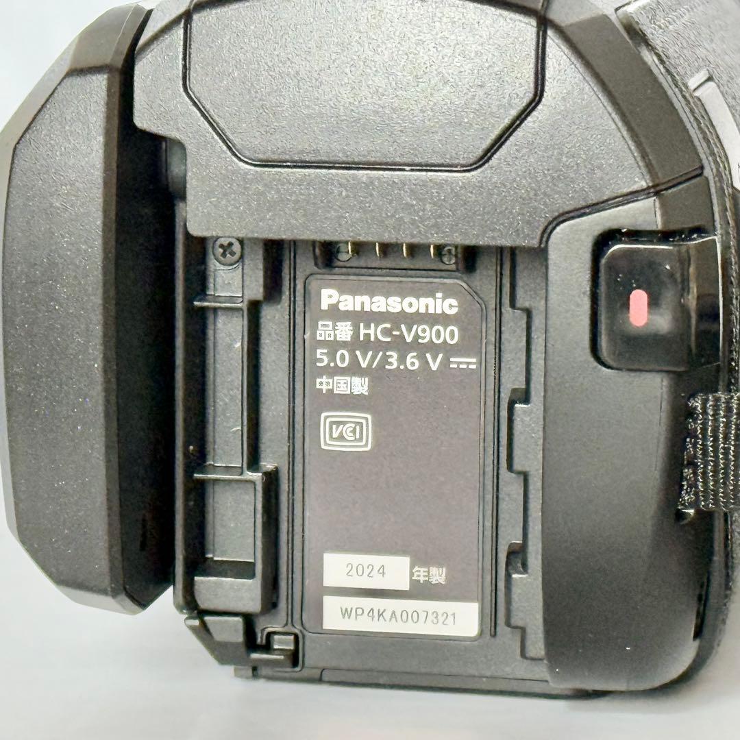 2024年製 Panasonic「HC-V900」高性能ビデオカメラ