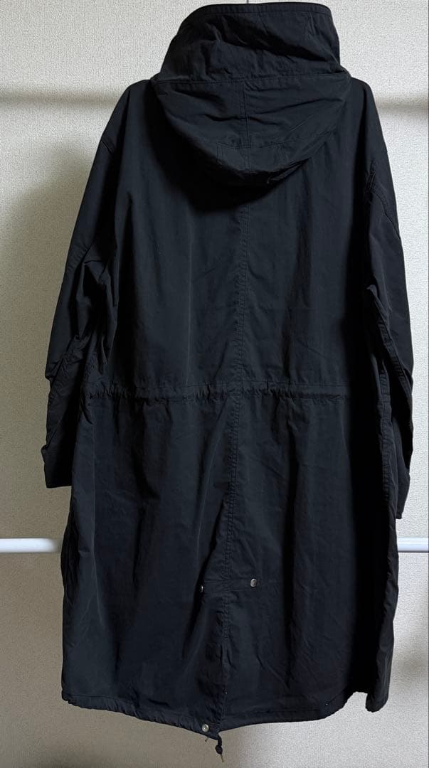 ADAM ET ROPEモッズコート/コットン/ライナー付き/ボア