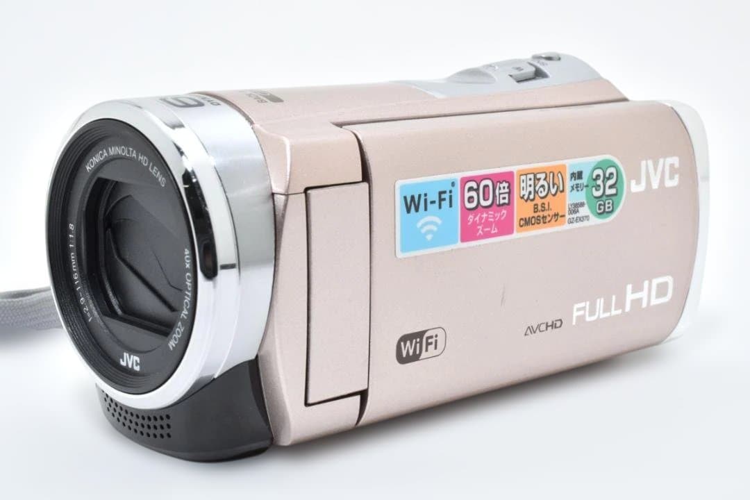 ★☆美品　JVC　ハンディカム　Everio GZ-EX370-N #620☆★