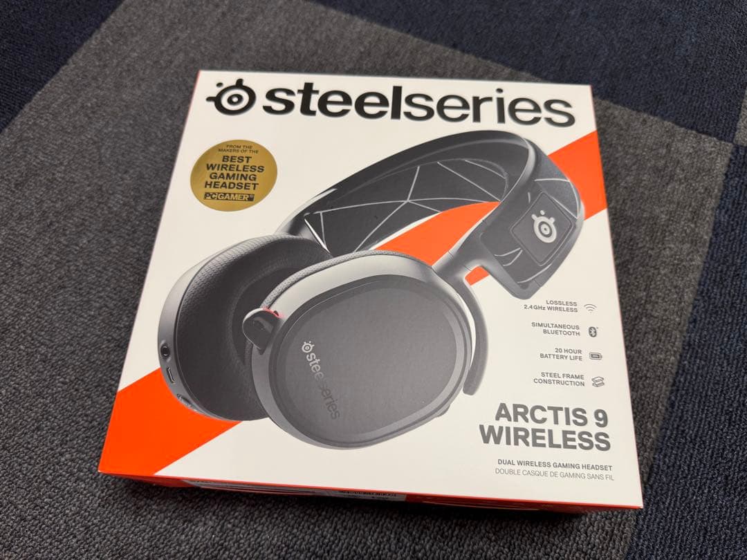 SteelSeries Arctis 9 【本体未使用・美品】
