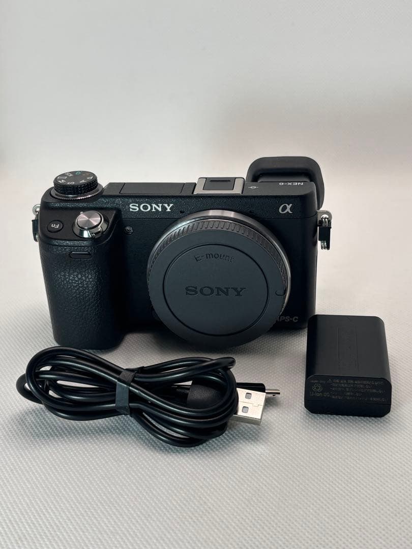 SONY ソニー NEX-6 ミラーレス一眼カメラ ボディ ブラック