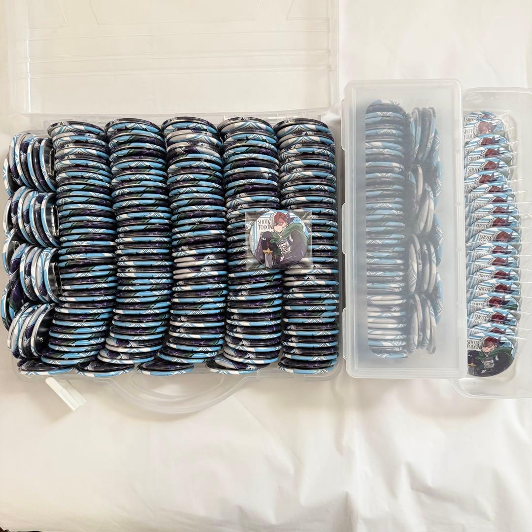 ヒロアカ 轟焦凍 冬十傑 アニメ絵 缶バッジ 75点