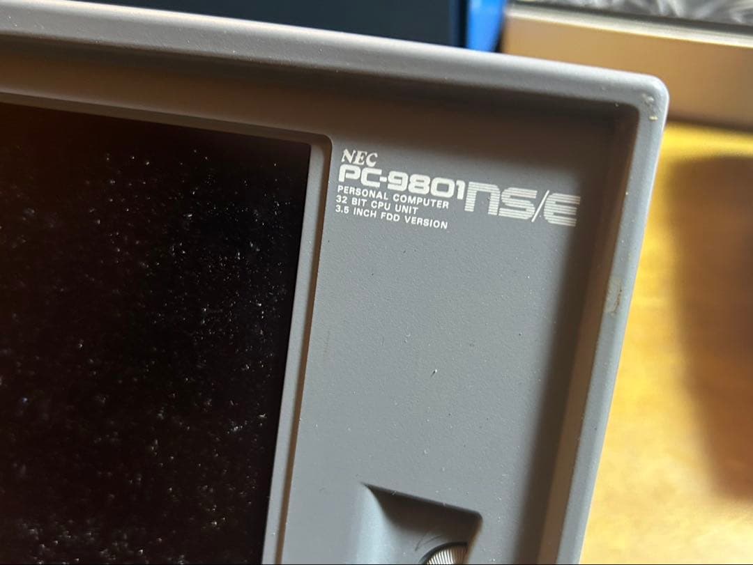 NEC PC-9801NS/E 本体＋純正プリンターセット｜通電一瞬｜ジャンク